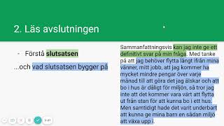 Lässtrategier resonerande text [upl. by Eelta]