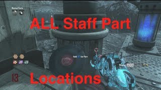 Origins ALL Staff Parts Guide  Black Ops 2 Zombies [upl. by Ruperto]