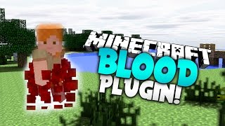 BLOOD EFFECTS  Minecraft Plugin Tutorial [upl. by Huxley]