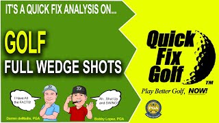 Pitching Wedges  How To Hit Full Wedge Shots [upl. by Aynwad]