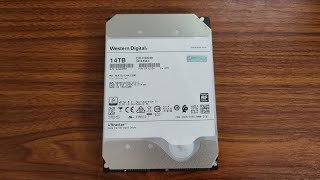 Western Digital Ultrastar DC HC530 WUH721414ALE600  Hard Drive Spin Up [upl. by Letsirhc]