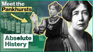 How The Pankhursts Shaped Womens Suffrage  Christabel and Sylvia Pankhursts  Absolute History [upl. by Chaffin]