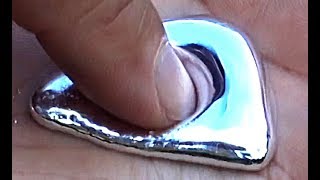 GALLIUM Liquid Metal with Super Destruction Power Gallium vs Aluminum [upl. by Maryjo812]