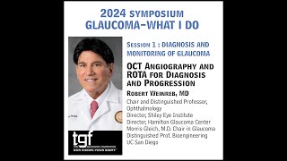 TGF Symposium Session 1d  OCT Angiography amp ROTA for Diagnosis amp Progression Robert N Weinreb MD [upl. by Prestige701]