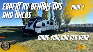 Unlocking Success Expert Rv Rental Strategies And Business Tips  Part 2 Interview [upl. by Evey975]