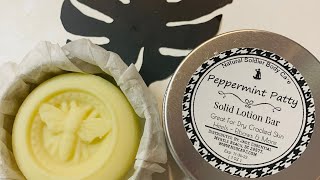 How to make lotion bars  with recipe [upl. by Goldshell]