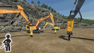 FS22 🚧 Hydraulic Jack Hammer Pack 🚧 Farming Simulator 22 Mods [upl. by Chrissa]