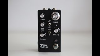 DemoReview 214 Fuzz Cachalote Audio [upl. by Boylston]