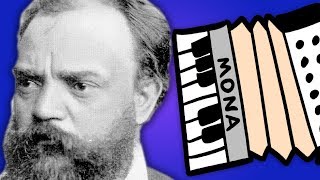 Dvorak Symphony No 9  4th movement intro on accordion [upl. by Attalie]