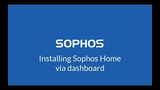 Sophos Home  Windows installation  Premium Dashboard [upl. by Scrivens228]