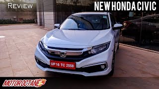 Honda Civic 2019 India Review  Hindi  MotorOctane [upl. by Am]