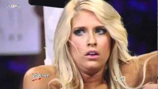 WWE Raw 050211 Kelly Kelly vs Maryse amp Kharma Debut [upl. by Babbie869]