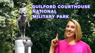 Military Park Greensboro NC l Guilford Courthouse National Military Park [upl. by Bernette912]