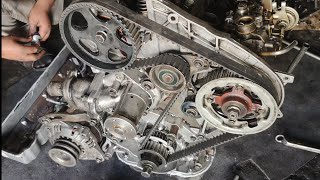 how to repair mitsubishi 4d56 engine  mitsubishi 4d56 engine [upl. by Trudie]