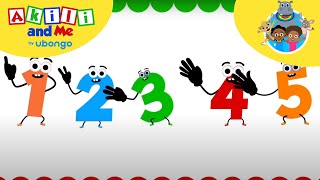 Count to 5  Akili amp Me  Learning videos for kids [upl. by Adall675]