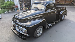 Over the Top 1951 Ford F1 Restomoded Pickup For Sale57 wCam700R4ACRackOpen Check Book Build🔥 [upl. by Flaherty39]