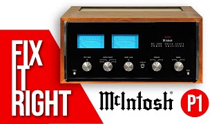 McIntosh MC 2105 Restoration P1 Why Macs Are So Collectible [upl. by Veljkov]