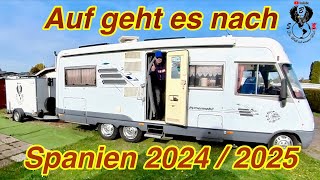 Aufbruch Richtung Spanien 2024  2025 [upl. by Dituri]