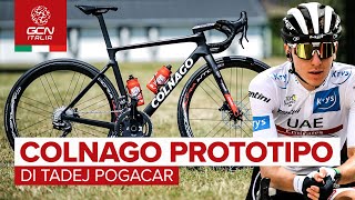 La Colnago Prototipo di Tadej Pogačar  Biciclette dei professionisti [upl. by Ainat188]