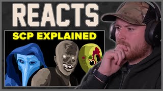 Royal Marine Reacts To The SCP Foundation  EXPLAINED by the infographics show [upl. by Aicert]