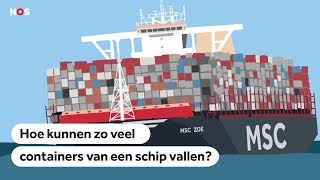 UITGELEGD Hoe kunnen zo veel containers van een schip vallen [upl. by Packton]