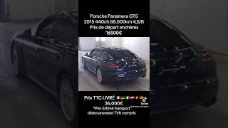 importautojapan encheres automobile auction japan japonya porsche panamera [upl. by Notlih]