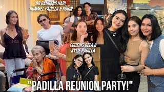 PADILLA REUNION PARTY WITH ROBIN ROMMEL amp BB 😍 COUSINS BELA amp KYLIE PADILLA NAGKASAMA MULI [upl. by Emse]