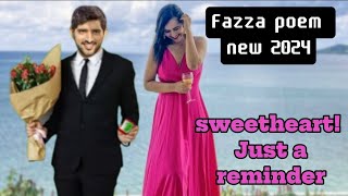 Fazza poems 2024  Fazza poems English translate  new fazza poem todayDubai prince romantic status [upl. by Conny511]