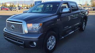 PreOwned 2012 Toyota Tundra CrewMax Limited in Grey [upl. by Paske710]