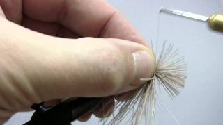 Fly Tying White Muddler [upl. by Kera]