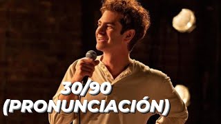 3090  Andrew Garfield PRONUNCIACIÓN TIK TIK BOOM [upl. by Ahsennod]