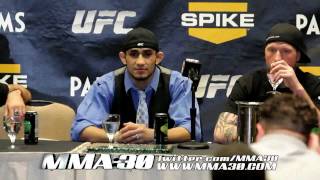 TUF 13 Finale Press Conf  The New Champ amp Pettis With No Regrets [upl. by Yunick335]