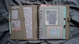 FILOFAX SETUP 2018  so ist mein FILOFAX DOMINO RED A5 eingerichtet [upl. by Lil109]