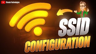 What is SSID How to Configure SSID in wireless  Kbrosis Technologies [upl. by Cori]