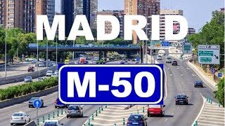 M50 Madrid  Autovía de Circunvalación Quinto Cinturón  Área Metropolitana de Madrid [upl. by Enawyd]