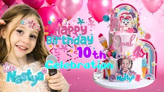 Like Nastya and her Birthday Party 10 Years Old 2024 [upl. by Anastice]