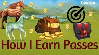 How I Earn Passes How To Howrse [upl. by Idok]