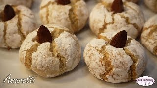 Recette des Biscuits Amaretti Moelleux [upl. by Lerak]