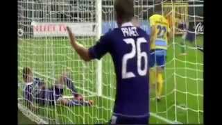 Milan Jovanovic miss  Anderlecht vs WaaslandBeveren [upl. by Adiazteb462]