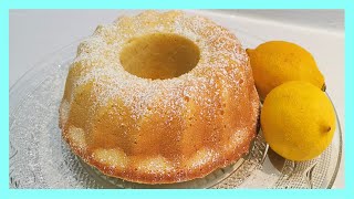 quotquotquot Gâteau Italien Citron et Crème fraîche 🍋🍋 quotquotquot Facile et Rapide [upl. by Lednyk519]