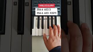 HALLELUJAH Piano Tutorial [upl. by Llenrup]