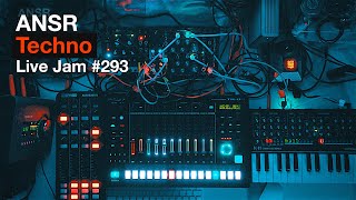 Techno Live Jam  293 with TR8S  SE02  Eurorack Modular [upl. by Talbot452]