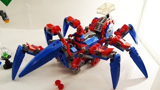 SpiderMan LEGO sets display at Toy Fair 2019 [upl. by Eibot]