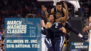 Villanova vs UNC 2016 National Championship  FULL REPLAY [upl. by Trask]