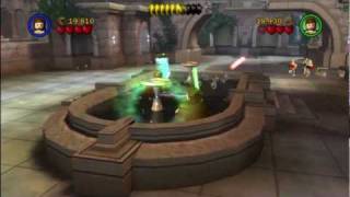 Lego Star Wars The Complete Saga Walkthrough Part 8 Ps3 Episode 1 Chapter 5 Retake Theed Palace [upl. by Burgess]