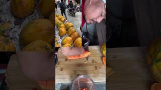 papaya juice raslamee food dragonfruit mangopowder youtubeshort [upl. by Waltner]