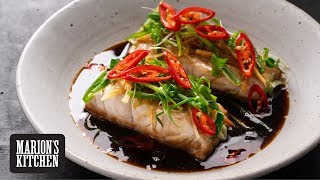 Steamed Soy amp Ginger Fish  Marions Kitchen [upl. by Lavud]