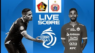 🔴 LIVE SCORE  Persik VS Persija Jakarta  LIGA 1 INDONESIA [upl. by Maupin]