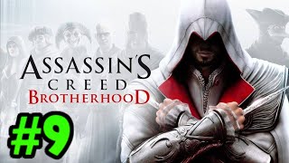 Assassins Creed Brotherhood PARTE 9  PEGANDO OS 1000G Xbox Serie S [upl. by Aeila]