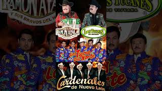 Los Tigres del Norte Ramon Ayala Los Rieleros del Norte Los Invasores de Nuevo Leon Cardenales [upl. by Dickinson701]